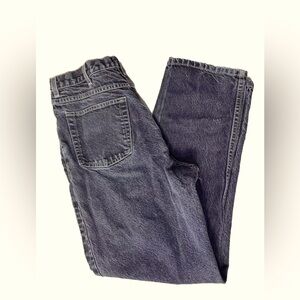 vintage basic editions black denim jeans mans sz W36 L30 #27